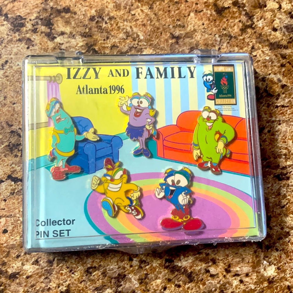 Collectible 1996 Olympic pin set